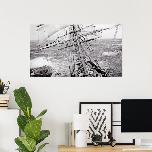 Arond de Hoorn Poster (Thuiskantoor)