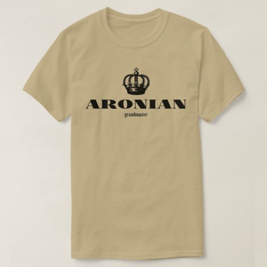 Aronian Chess grootmeester Chess Player T-shirt (Design voorkant)