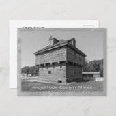 Aroostook County Maine Briefkaart (Voorkant / Achterkant)