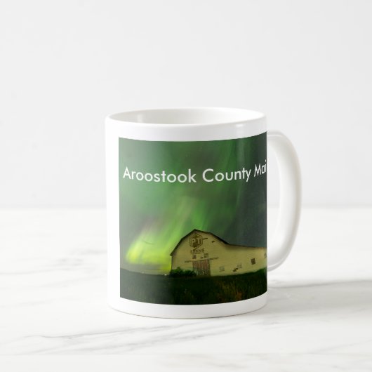 Aroostook County Maine Mok (Voorkant rechts)