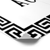 Aropolis op Rhodos Poster (Hoek)