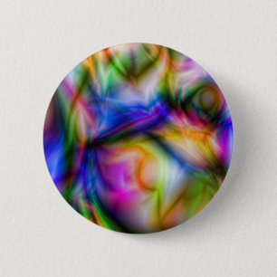 Arora Borialus gemarmerde kleuren Ronde Button 5,7 Cm