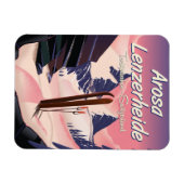 Arosa Lenzerheide, Zwitserland ski-poster. Magneet (Horizontaal)