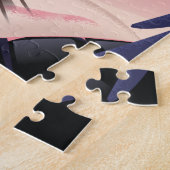 Arosa Lenzerheide, Zwitserland ski-poster. Magnet Legpuzzel (Zijkant)