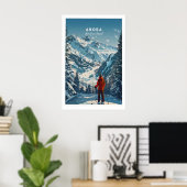 Arosa-reisposter - Zwitserland 1 Poster (Thuiskantoor)