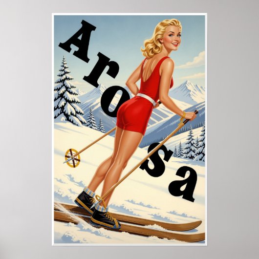 Arosa, Zwitserland Poster (Voorkant)