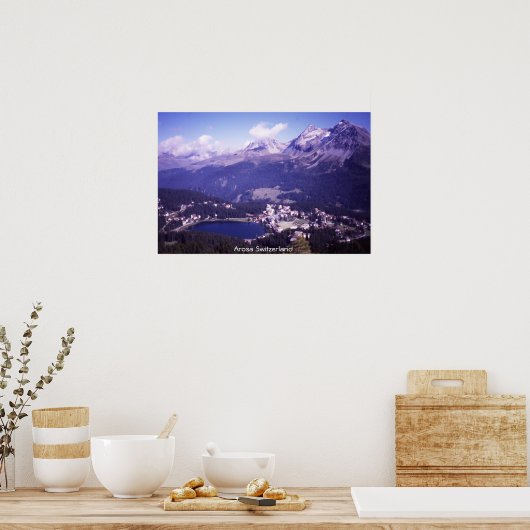 Arosa Zwitserland Poster (Keuken)