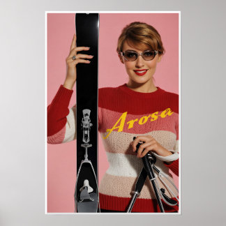 Arosa, Zwitserland poster