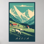 Arosa, Zwitserland, Poster (Voorkant)