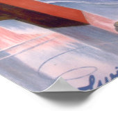 Arosa, Zwitserland Reis Art Print (Hoek)