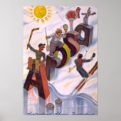 Arosa, Zwitserland Reis Art Print (Voorkant)