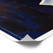 Arosa, Zwitserland, Ski Travel Poster (Hoek)