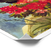 Arosa, Zwitserland, Ski Travel Poster (Hoek)