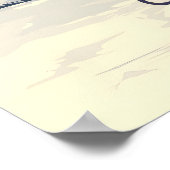 Arosa Zwitserland Skigebied Reisposter Poster (Hoek)