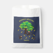 Around apen die bananen gaan bedankzakje (Voorkant)