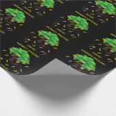 Around apen die bananen vangen P Cadeaupapier (Hoek)