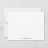 Around-Birthday Party Invite (paars) Kaart (Achterkant)