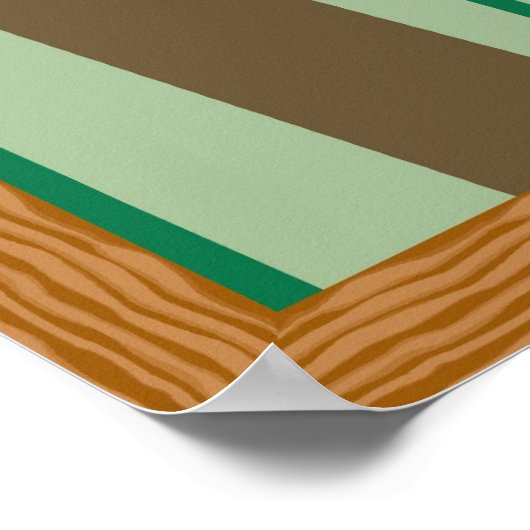 Around een aap! poster (Hoek)