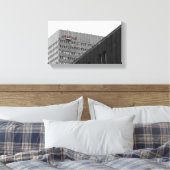 Around in Manchester Canvas Afdruk (Insitu (Slaapkamer))