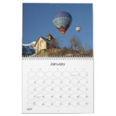 around Switzerland in 2026 Kalender (Jan 2027)