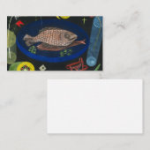 Around the Fish, 1926 by Paul Klee Visitekaartje (Voorkant / Achterkant)
