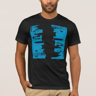Around Upside Downtown Abstraction T-shirt
