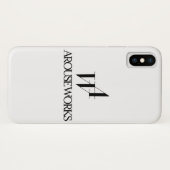 AROUSE WORKSロゴ Case-Mate iPhone CASE (Achterkant (horizontaal))