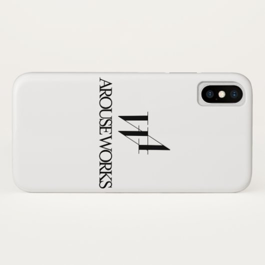 AROUSE WORKSロゴ Case-Mate iPhone CASE (Achterkant (horizontaal))