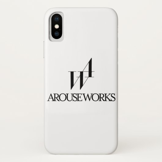 AROUSE WORKSロゴ Case-Mate iPhone CASE (Achterkant)