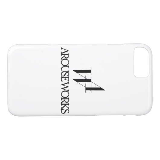 AROUSE WORKSロゴ Case-Mate iPhone CASE (Achterkant (Horizontaal))