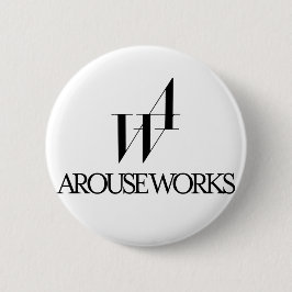 AROUSE WORKSロゴ RONDE BUTTON 5,7 CM