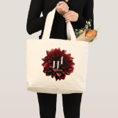 AROUSE WORKS Dahlia Grote Tote Bag (Voorkant (product))