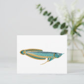 arowana briefkaart (Staand voorkant)