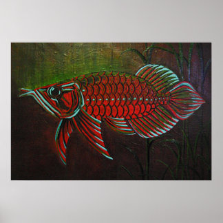 Arowana Poster