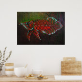 Arowana Poster (Keuken)