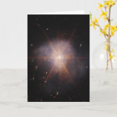 ARP 220 licht de nachtelijke hemel op Kaart (Gele Bloem)