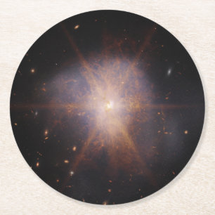 ARP 220 licht de nachtelijke hemel op Ronde Kartonnen Onderzetter