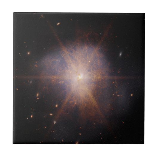 ARP 220 licht de nachtelijke hemel op Tegeltje (Voorkant)