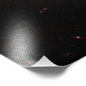 Arp 220 (NIRCam en MIRI afbeelding) James Webb (JW Foto Afdruk (Hoek)