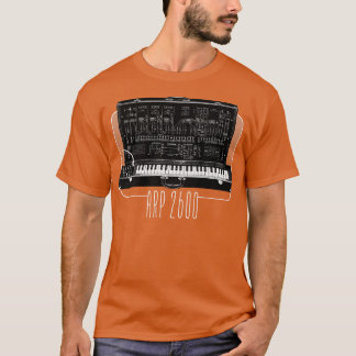 ARP 2600 Retro Synthesizer Lover Design T-shirt
