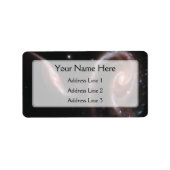 Arp 273 Galaxy Paar (Hubble Telescope) Etiket (Voorkant)