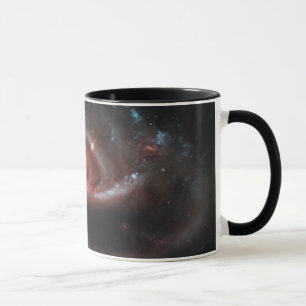 Arp 273 Interactieve galaxies (Hubble Telescope) Mok