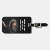 ARP 273 Interagerende sterrenstelsels in Andromeda Bagagelabel (Voorkant horizontaal)