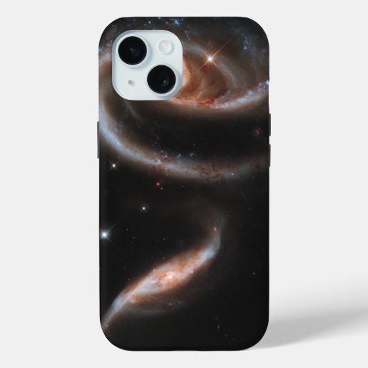 ARP 273 Interagerende sterrenstelsels in Andromeda Case-Mate iPhone Case (Achterkant)
