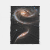ARP 273 Interagerende sterrenstelsels in Andromeda Fleece Deken (Voorkant)