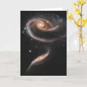 ARP 273 Interagerende sterrenstelsels in Andromeda Kaart (Gele Bloem)