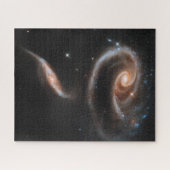 ARP 273 Interagerende sterrenstelsels in Andromeda Legpuzzel (Horizontaal)