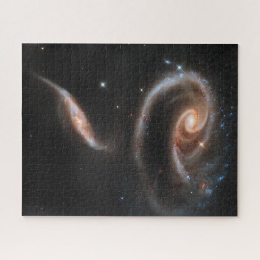 ARP 273 Interagerende sterrenstelsels in Andromeda Legpuzzel (Horizontaal)