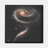 ARP 273 Interagerende sterrenstelsels in Andromeda Magneet (Voorkant)