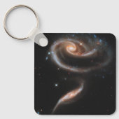 ARP 273 Interagerende sterrenstelsels in Andromeda Sleutelhanger (Voorkant)